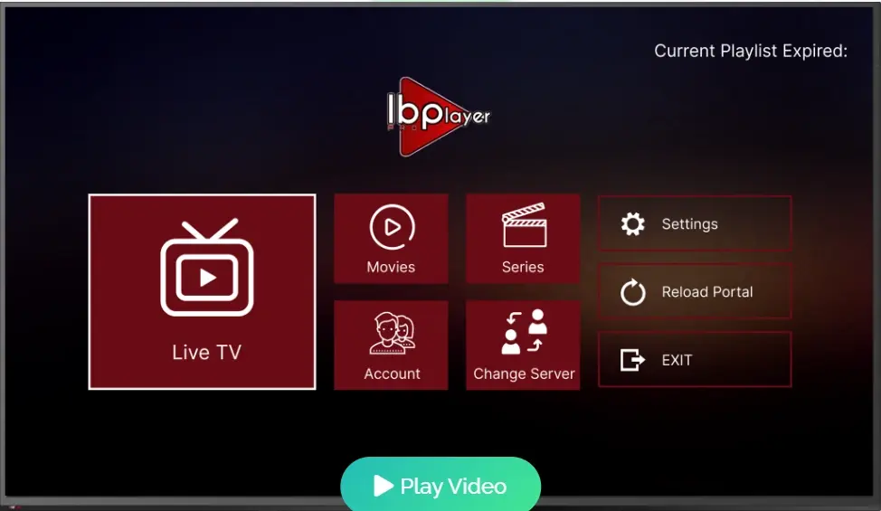 IBO Player Pro interface op een smart TV met snelle kanaalwisseling.